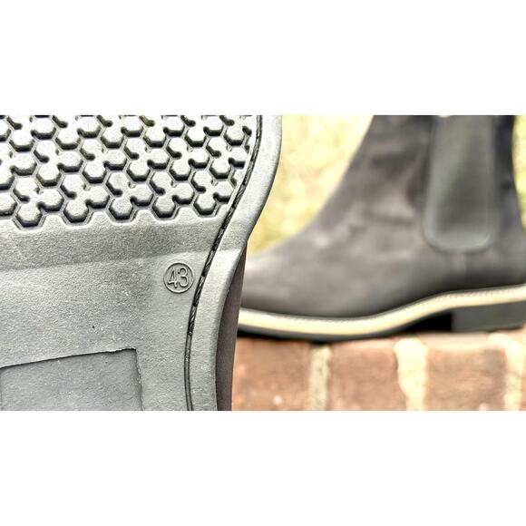 De Wolf Black Suede Chelsea Boots Men’s Size 11.5 / Worn Twice main image 15